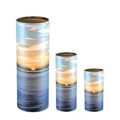 Urn scattering tubes Ocean Sunset Theme